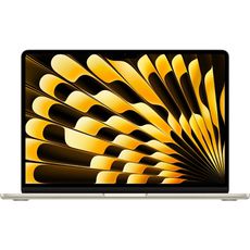 Apple MacBook Air 15 2024 (Apple M3, RAM 8GB, SSD 512GB, Apple graphics 10-core, macOS) Starlight (MRYT3)