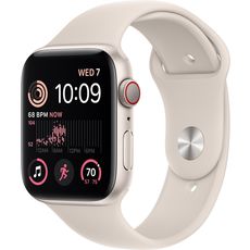 Apple Watch SE GPS (2022) 44mm Sport Band Starlight M/L