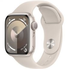 Apple Watch Series 9 41mm Aluminum Starlight S/M ()