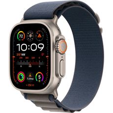 Apple Watch Ultra 2 49mm Titanium Case Alpine Loop (M) Blue