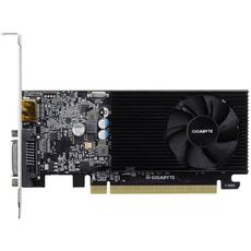 Gigabyte PCI-E GV-N1030D4-2GL NVIDIA GeForce GT 1030 2048Mb 64 DDR4 1177/2100 DVIx1 HDMIx1 HDCP Ret low profile (GV-N1030D4-2GL) ()