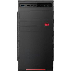 IRU Home 310H5SE (Intel Core i3 10105 3.7, 8Gb, HDD 1Tb 7.2k, UHDG 630, Free DOS, GbitEth, 400W) Black (1628053) ()