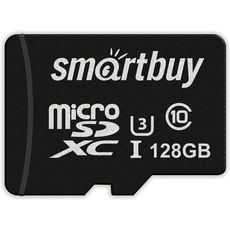 4K MicroSD 128gb (90/70 Mb/s) SDXC SmartBuy Pro UHS-I U3 + ADP +SD