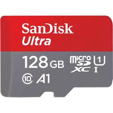 MicroSD 128gb Sandisk Ultra Class Class 10 UHS-I U1 A1 140 MB/s
