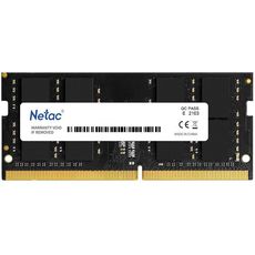 Netac Basics 16 DDR4 2666 SODIMM CL19 single rank, Ret (NTBSD4N26SP-16) ()