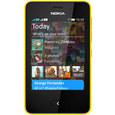 Nokia Asha 501 Dual Yellow