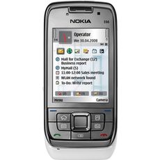 Nokia E66 White Steel