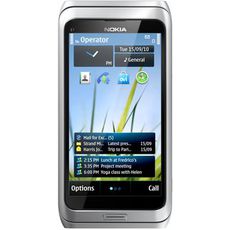 Nokia E7 Silver White