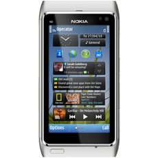 Nokia N8 Silver White