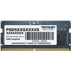 Patriot Memory Signature 8 DDR5 4800 SODIMM CL40 single rank (PSD58G480041S) ()
