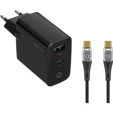    DEPPA 33w USB+Type-C+ Quick charger PD 