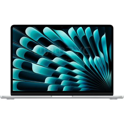 Apple MacBook Air 15 2024 (Apple M3, RAM 8GB, SSD 256GB, Apple graphics 10-core, macOS) Silver (MRYP3) - 