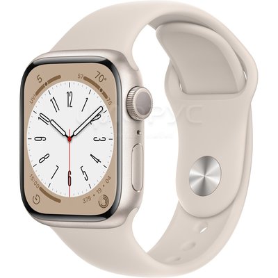 Apple Watch Series 8 41mm Aluminum Starlight S/M - 
