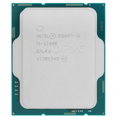 Intel Core i5 12400 LGA 1700 Alder Lake 2.5GHz, 18Mb, Oem (CM8071504650608) (EAC) - 
