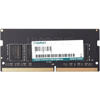 Kingmax 4 DDR4 2666 SODIMM CL19 dual rank, Ret (KM-SD4-2666-4GS) () - 