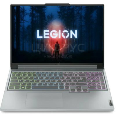 Lenovo Legion 5 Slim 16APH8 ((AMD Ryzen 5 7640HS 4300 , 16", 2560x1600, 16GB, 1000GB SSD, NVIDIA GeForce RTX 4060 8Gb, DOS) Grey (82Y9000ARK) (EAC) - 