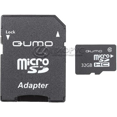   MicroSD 32gb Qumo UHS-1 3.0 +  SD - 