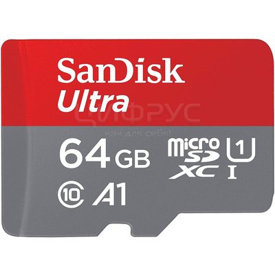   MicroSD 64gb Sandisk Ultra Class 10/A1  SDSQUA4-064G-GN6MN  - 