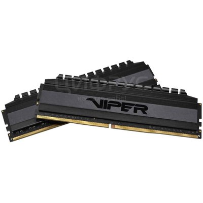 Patriot Memory VIPER 4 BLACKOUT 32 (16x2) DDR4 3600 DIMM CL18 (PVB432G360C8K) () - 