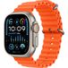 Apple Watch Ultra 2 49 mm Titanium Case Ocean Band Orange - 
