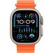 Apple Watch Ultra 2 49 mm Titanium Case Ocean Band Orange - 
