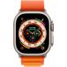 Apple Watch Ultra 49 mm Titanium Case, Alpine Loop Orange (Large, 165-210 mm) Orange - 
