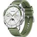 HUAWEI Watch GT 4 46mm (55020BGY) Green Woven Strap () - 